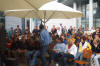 Gute Stimmung unterm Festzelt