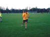 unser Kicker am Ball