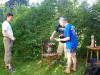 Bratwurst, Steaks sind fertig!
