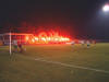 Z�ndende Bengalo-Show nach dem 2:0...