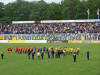 Beide Teams stehen bereit