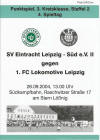 Programmheft des SV Eintracht