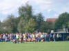 Beide Teams stellen sich f�rs Kombifoto