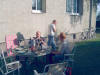 Spontane Grillparty bei UKW, mit Nachbar Eric und Klein-Franz als Stimmungsmacher...