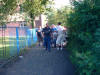Andrang schon am Einla�, f�r 2,50 � war Vollzahler dabei (U16 hatten frei)