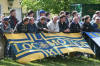 Gut im Bild: Die Locomotion-Fahne