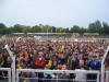 Massendemo vor der Trib�ne!