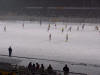 Spielszene unter Schnee