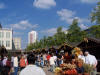 Das Leipziger Stadtfest am Augustusplatz...