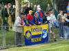 Ausw�rts immer dabei: Werner und sein Fanclub Mockau.