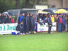 Unsere fr�stelnde Ersatzbank, gleich ist Schlu�