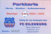 Parkkarte f�r die Oberliga