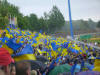 tolles Bild in blaugelb