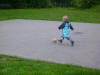 und der Nachwuchs f�hrt den Ball...