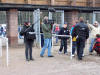 Filmcrew auf Schnipseljagd