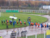 Die Teams kommen