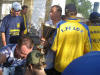 Holger Krauss mit dem Meisterst�ck