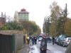 Schon in Sicht: Der Wasserturm