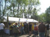 Der Shop ist dicht umlagert