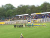 Die Teams bei der Begr��ung