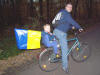 Bikertour in blaugelb