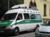 Das gr�nwei�e Infomobil