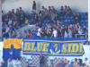 Die Blue Side Lok-Fans machen heute Stimmung auf der Trib�ne