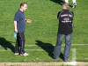 Rotation-Trainer J�rg Seydler (li.) ist rat- und machtlos