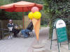 Eiscafe-Freisitz in Wiederitzsch