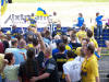Jubel �ber das 1:0 bei den Fans...