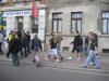 Die Fans auf dem Weg