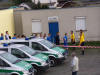 LOK tritt ins Freie, die Polizei ist pr�sent