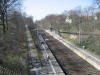 S-Bahnhof Machern von oben