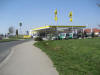 Die Tankstelle ist heute gesperrt, auch der Shop