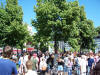 Eingang zum Public Viewing an der Oper