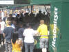 Der Bierstand ist umlagert
