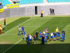 Und gleich darauf feiert auch die Mannschaft!