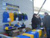 Erster Auftritt des Marketing-Fan-Shops - aller Anfang ist schwer!