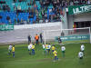 Der Ball will einfach nicht ins Chemie-Tor