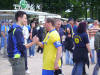 Ein Fan gratuliert Holger Krau�