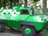 Rollender gr�ner "Grash�pfer"