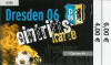 Blaugelbe Lauibegast-Tickets f�r unseren Dammsitz