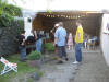 Grill unter Dampf