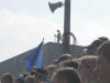 Kiebitz auf dem Hauptgeb�ude