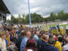 Seltenes Bild: Alle sitzen auf dem Dammsitz!