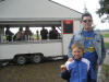 Volle Kapelle beim Imbiss
