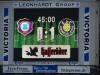 Pausenstand 0:1 f�r LOK
