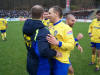 Torsten J�lich ballt die Siegerfaust