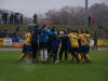 Das hochverdiente 3:0 wird geb�hrend gefeiert!