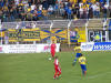 Pa�spiel der Erfurter, Tommy Kind will den Ball
